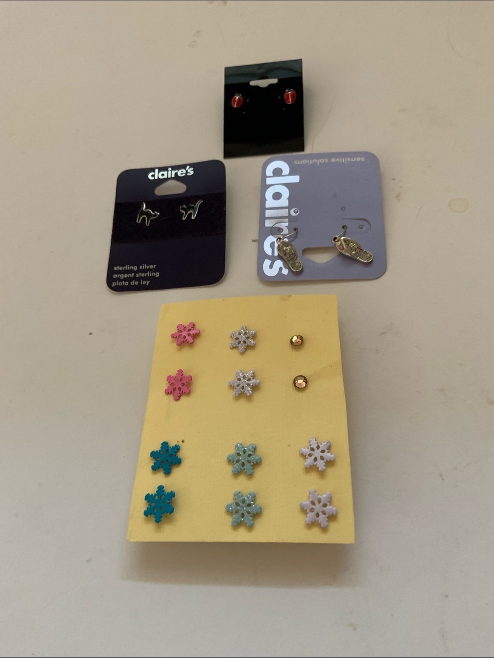 Claire’s earrings